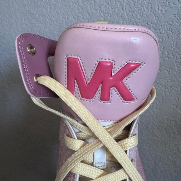 MICHAEL Michael Kors Matson Color-Block Logo High-Top Sneaker, size 10M - Picture 8 of 15